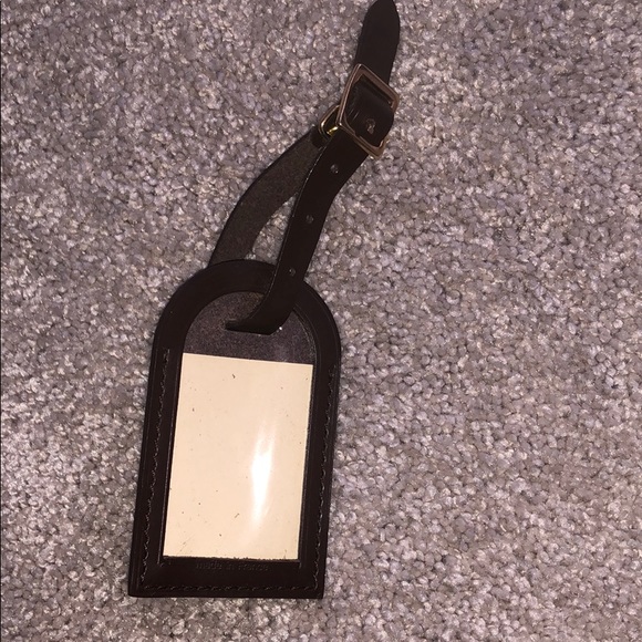 Authentic Brown Louis Vuitton luggage tag - Picture 3 of 5